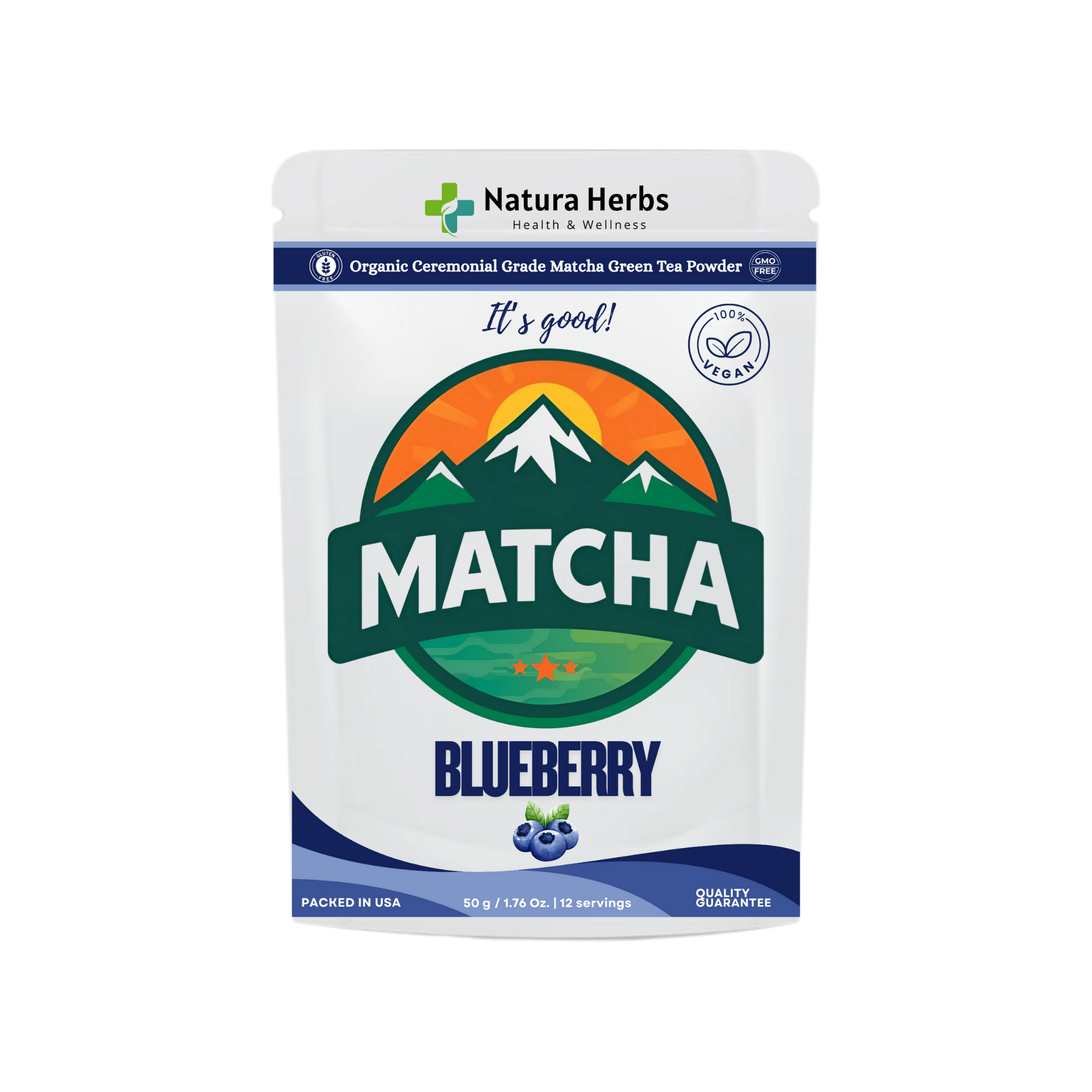Matcha Blueberry